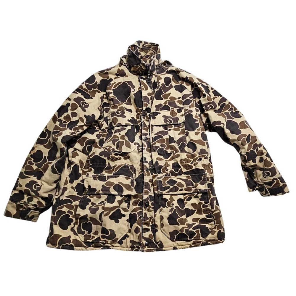 Walls Blizzard-Pruf Duck Camo Hunting Jacket Men Large Regular Insulated 35023CB